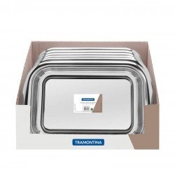 DISPLAY COM ASSADEIRAS ACO INOX 6 PC TRAMONTINA