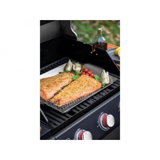 GRELHA ACO INOX PARA PEIXE TRAMONTINA