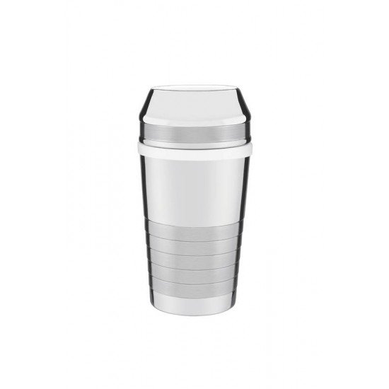 COQUETELEIRA PARA DRINKS MILLENIUM EM ACO INOX COM DETALHES FOSCOS 680 ML TRAMONTINA