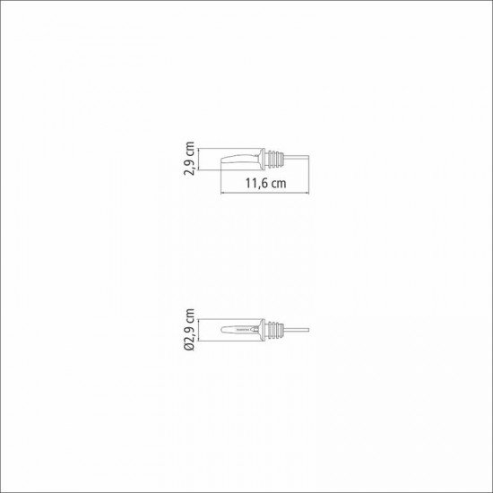 BICO DOSADOR TRAMONTINA EM AÇO INOX E SILICONE