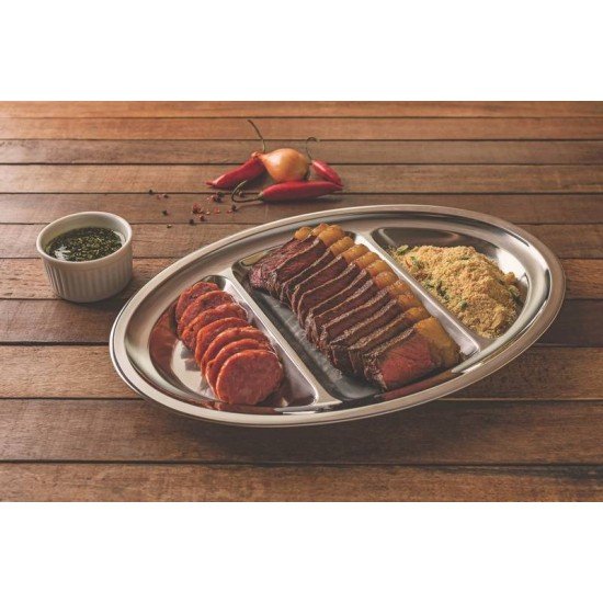 TRAVESSA TRIPLA AÇO INOX