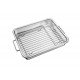 ASSADEIRA SERVICE EM ACO INOX COM GRELHA 34 X 28 CM TRAMONTINA