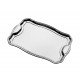 BANDEJA CLASSIC RETANGULAR EM ACO INOX COM ALCAS 42 X 29 CM TRAMONTINA