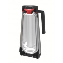 BULE TÉRMICO TRAMONTINA EXATA EM AÇO INOX VERMELHO 750 ML
