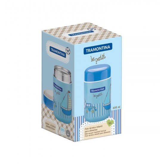 POTE TERMICO LE PETIT AZUL 400 ML TRAMONTINA