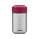 POTE TERMICO EM ACO INOX COM TAMPA ROSA 8,8 CM 400 ML TRAMONTINA