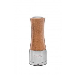 MOEDOR REALCE SAL OU PIMENTA EM BAMBU E ACO INOX COM MOINHO EM CERAMICA TRAMONTINA