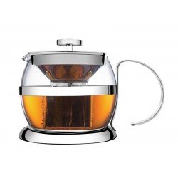 BULE PARA CHA EM VIDRO E ACO INOX COM INFUSOR 900 ML TRAMONTINA