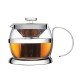 BULE PARA CHA EM VIDRO E ACO INOX COM INFUSOR 900 ML TRAMONTINA