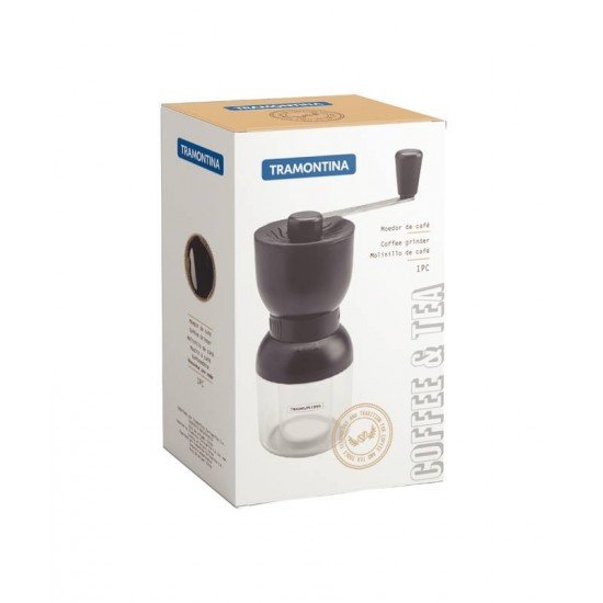 MOEDOR DE CAFÉ TRAMONTINA EM PLÁSTICO ABS COM MOINHO EM CERÂMICA