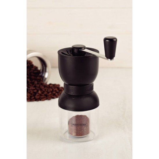 MOEDOR DE CAFÉ TRAMONTINA EM PLÁSTICO ABS COM MOINHO EM CERÂMICA