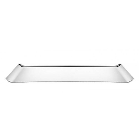 BANDEJA QUADRATA RETANGULAR EM ACO INOX ALTO BRILHO 38X17 CM TRAMONTINA