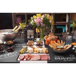 BANDEJA QUADRATA RETANGULAR EM ACO INOX ALTO BRILHO 38X17 CM TRAMONTINA