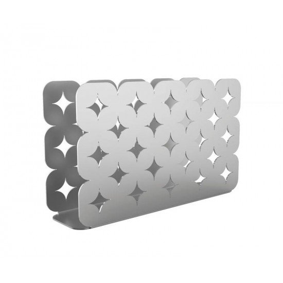 PORTA GUARDANAPOS LUCE EM ACO INOX DESENHOS VAZADOS TRAMONTINA