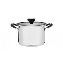 CALDEIRAO SOLAR SILICONE EM ACO INOX COM FUNDO TRIPLO 20 CM 4,6 L TRAMONTINA