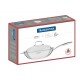 WOK GRANO EM ACO INOX CORPO TRIPLO COM TAMPA E CABO 32 CM 5,2 L REV INT ANTI ADERENTE TRAMONTINA