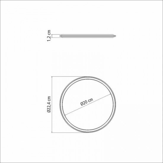 ANEL DE VEDAÇÃO EM SILICONE PARA PANELA DE PRESSÃO TRAMONTINA BRAVA 20 CM