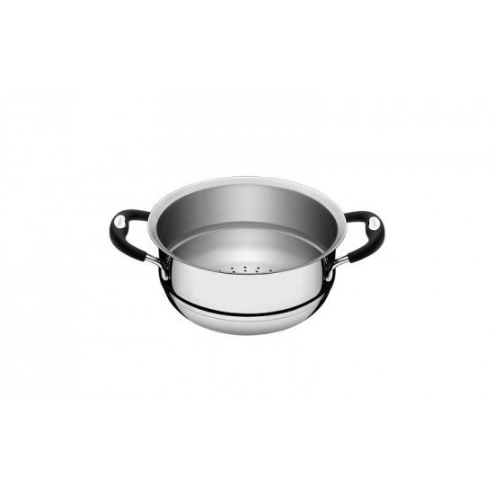 COZI-VAPORE DUO SILICONE EM ACO INOX COM ALCAS EM SILICONE 16 CM 1,6 L TRAMONTINA