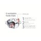 CAÇAROLA TRAMONTINA SOLAR FUNDA EM AÇO INOX FUNDO TRIPLO COM TAMPA E ALÇAS 16 CM 1,8 L