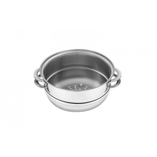 COZI-VAPORE SOLAR EM ACO INOX COM ALCAS 20 CM 3,2 L TRAMONTINA