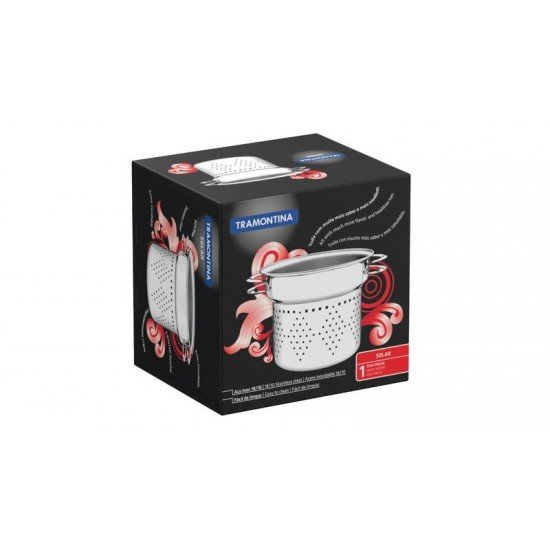COZI-PASTA SOLAR EM ACO INOX 20 CM 4,6 L TRAMONTINA