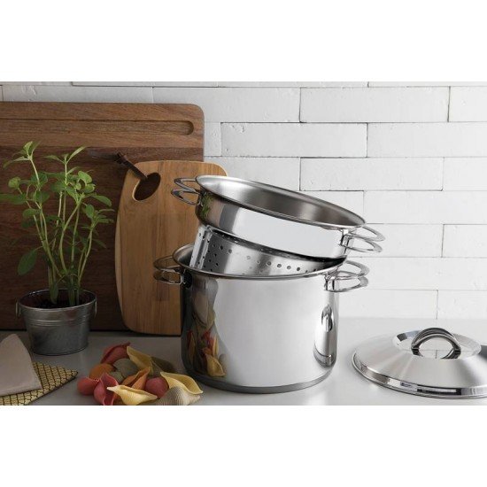 COZI-PASTA SOLAR EM ACO INOX 20 CM 4,6 L TRAMONTINA