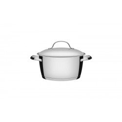 CACAROLA FUNDA ALLEGRA EM ACO INOX COM FUNDO TRIPLO 16 CM 1,5 L TRAMONTINA