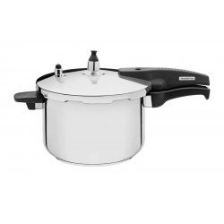 PANELA DE PRESSAO ALLEGRA EM ACO INOX FUNDO TRIPLO 22 CM 6 L TRAMONTINA