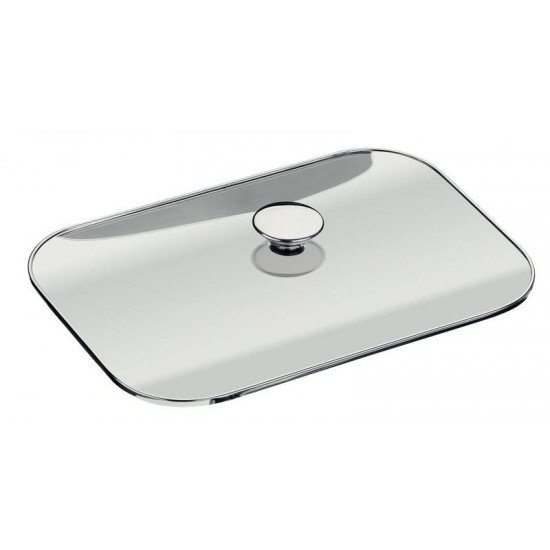 TAMPA AVULSA TRAMONTINA EM VIDRO TEMPERADO 33X22 CM