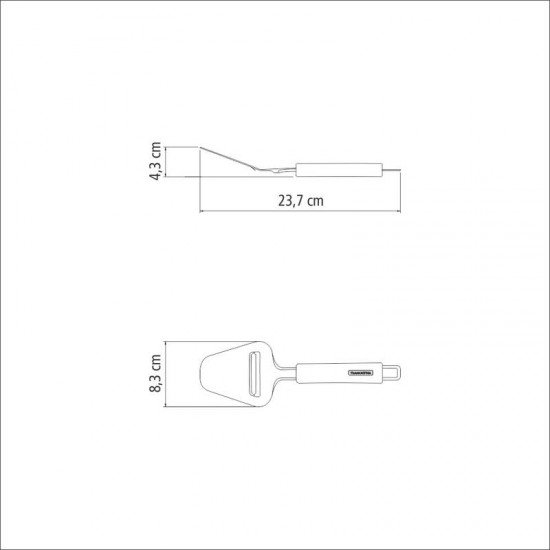 CORTADOR DE QUEIJO TRAMONTINA MARFFIM EM AÇO INOX