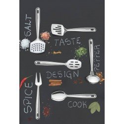 COLHER TRAMONTINA EXTRATA PARA ARROZ EM AÇO INOX