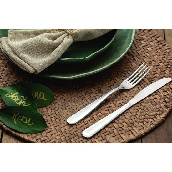 GARFO DE MESA TRAMONTINA ANGRA EM AÇO INOX