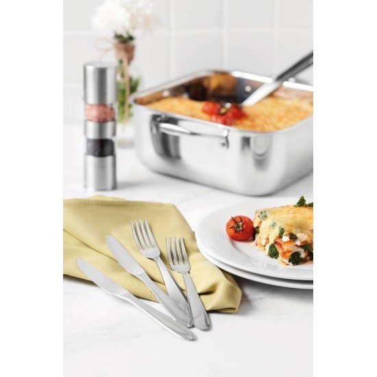 GARFO DE MESA TRAMONTINA LAGUNA EM AÇO INOX