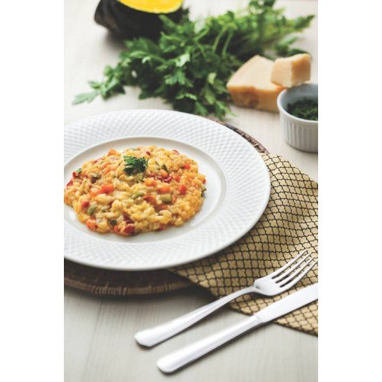 GARFO DE MESA SONATA EM ACO INOX ACABAMENTO ALTO BRILHO TRAMONTINA