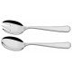 TALHERES PARA SALADA SONATA EM ACO INOX ACABAMENTO ALTO BRILHO 2 PECAS TRAMONTINA