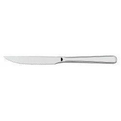 FACA PARA CHURRASCO SONATA EM ACO INOX FORJADO ACABAMENTO ALTO BRILHO TRAMONTINA