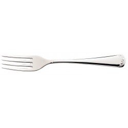 GARFO DE MESA SEVILHA EM ACO INOX ACABAMENTO ALTO BRILHO DETALHES EM ALTO RELEVO NO CABO TRAMONTINA