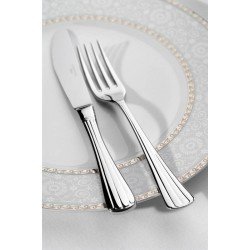 FACA DE MESA VIENA EM ACO INOX ACABAMENTO ALTO BRILHO COM DETALHES EM ALTO RELEVO NO CABO TRAMONTINA