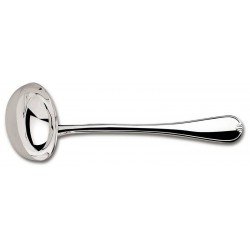 CONCHA PARA FEIJAO VICENZA EM ACO INOX ACABAMENTO ALTO BRILHO COM DETALHES NO CABO TRAMONTINA