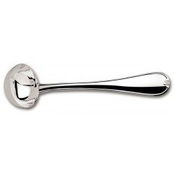 CONCHA PARA MOLHO VICENZA EM ACO INOX ACABAMENTO ALTO BRILHO COM DETALHES NO CABO TRAMONTINA