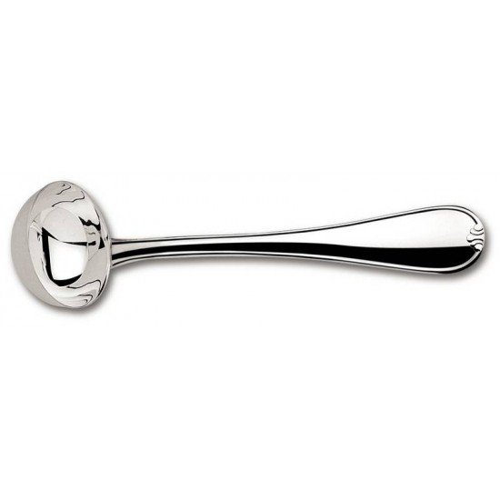 CONCHA PARA MOLHO VICENZA EM ACO INOX ACABAMENTO ALTO BRILHO COM DETALHES NO CABO TRAMONTINA