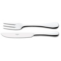 TALHERES TRINCHANTES PARA CARNE CLASSIC EM ACO INOX TRAMONTINA