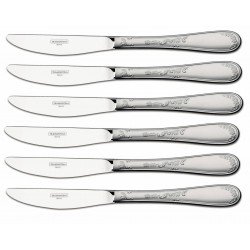 KIT 6 UNIDADES DE FACA DE MESA RENASCENCA ACO INOX TRAMONTINA
