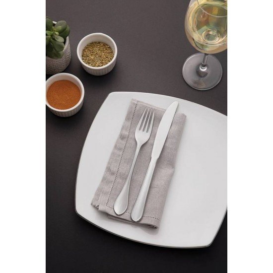FACA DE MESA ITALY FORJADA 6MM EM ACO INOX TRAMONTINA