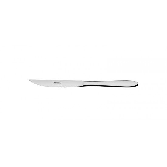 FACA PARA CHURRASCO SATRI EM ACO INOX TRAMONTINA