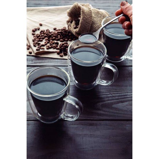 COLHER PARA PROVA DE CAFÉ TRAMONTINA ZURIQUE EM AÇO INOX