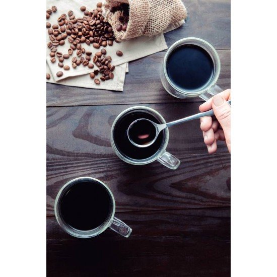 COLHER PARA PROVA DE CAFÉ TRAMONTINA ZURIQUE EM AÇO INOX