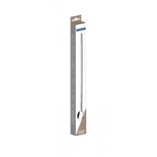 COLHER UTILITY PARA COQUETEL EM AÇO INOX 30 CM TRAMONTINA