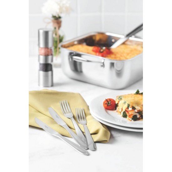 COMBO DE MESA DE AQUECIMENTO A INDUÇÃO TRAMONTINA COM PANELA QUADRADA SUPORTE PARA TAMPA E UTENSÍLIOS 220 V