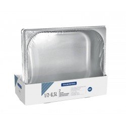 CUBA ACO INOX 1 2 SEM ALCAS 2 PC - PROFUNDIDADE 100MM TRAMONTINA